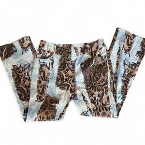 Deadstock Y2K Dorothy Perkins graphic print pants Sz. 14
